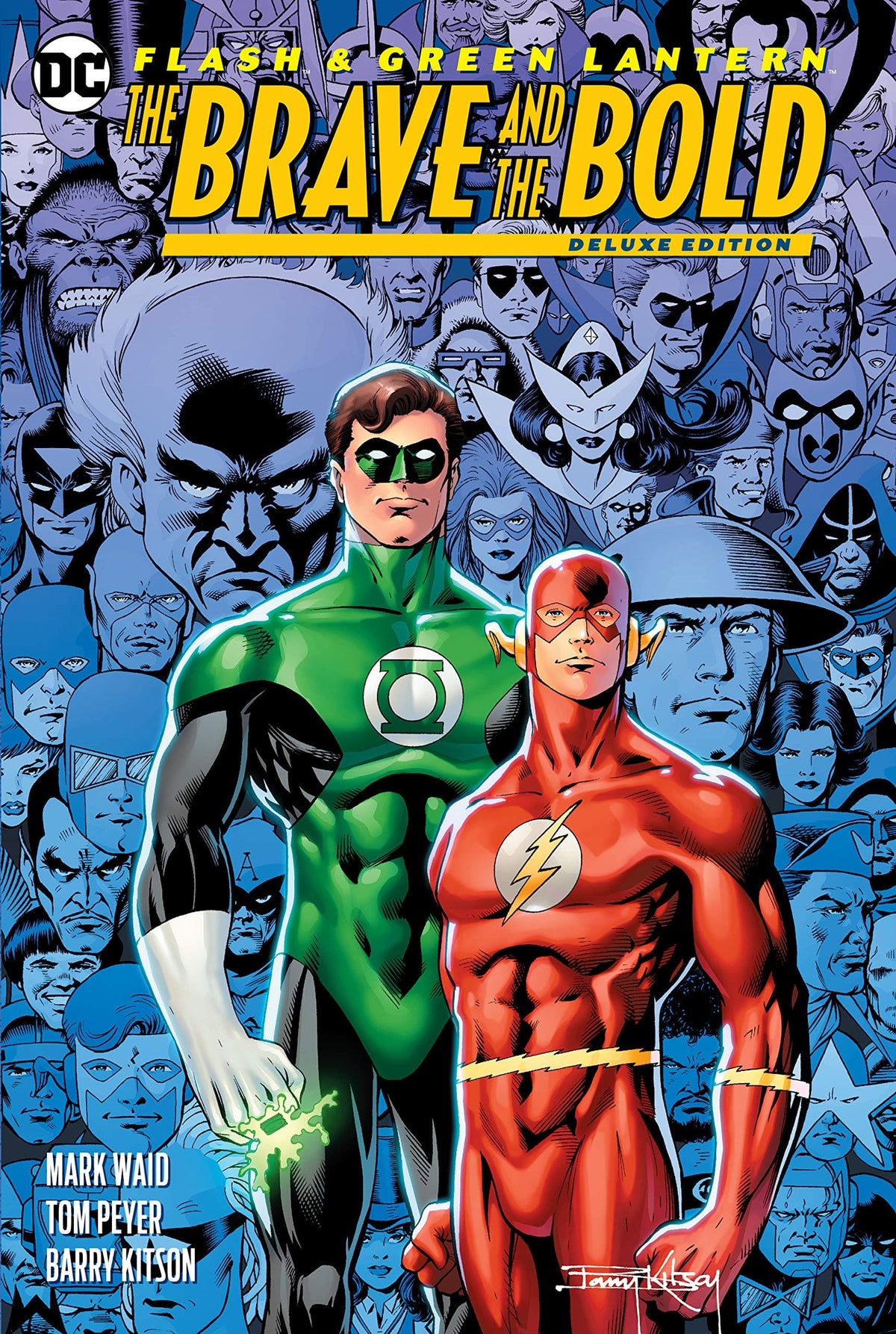 Flash Green Lantern Brave & The Bold Dlx ED HC