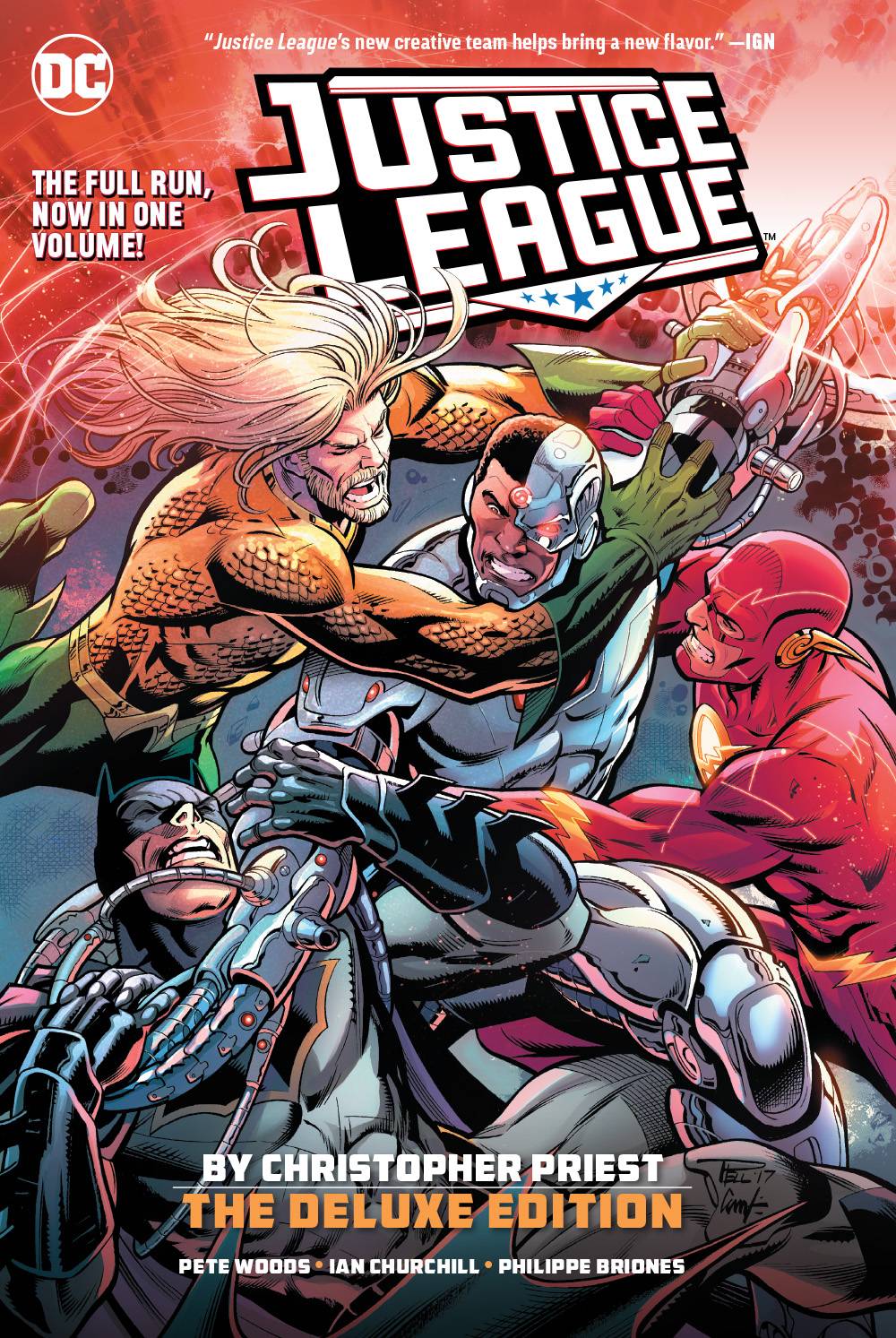Justice League By Christopher Priest Dlx ED HC