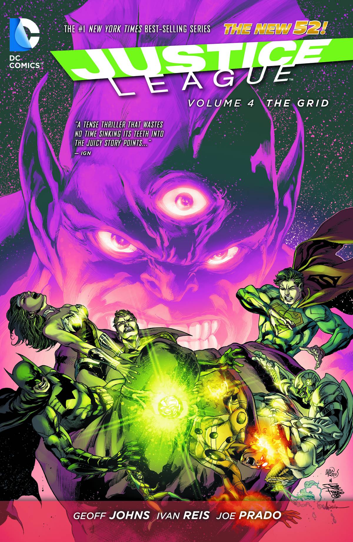 Justice League TP Vol 04 The Grid (N52)