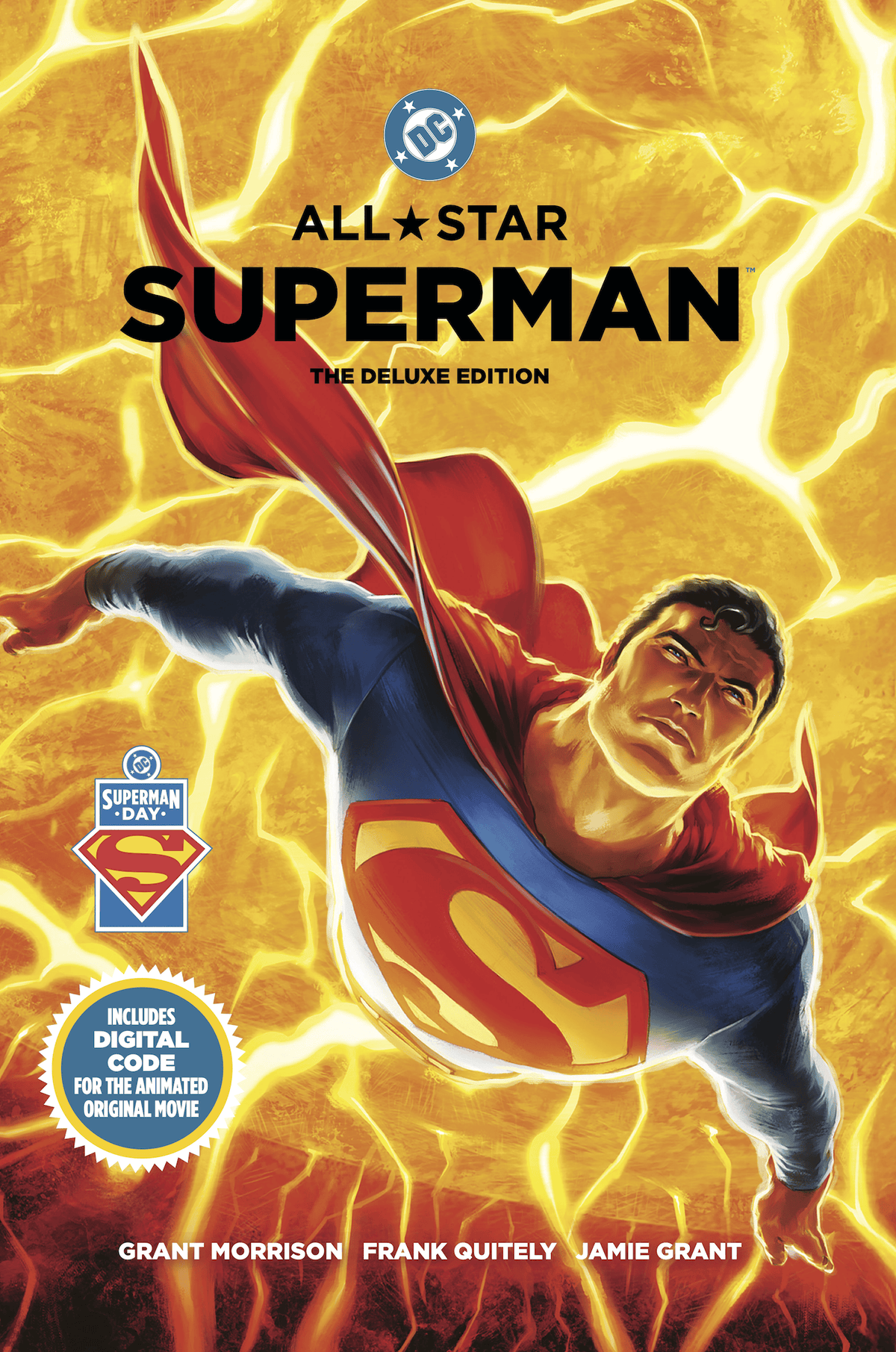 SUPERMAN DAY 2026 - ALL STAR SUPERMAN THE DELUXE EDITION HC VARIANT DUST JACKET