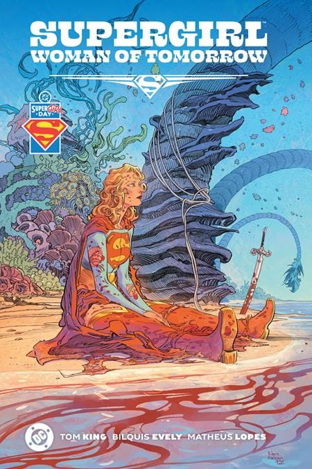 SUPERMAN DAY 2026 - SUPERGIRL WOMAN OF TOMORROW THE DELUXE EDITION HC VARIANT DUST JACKET