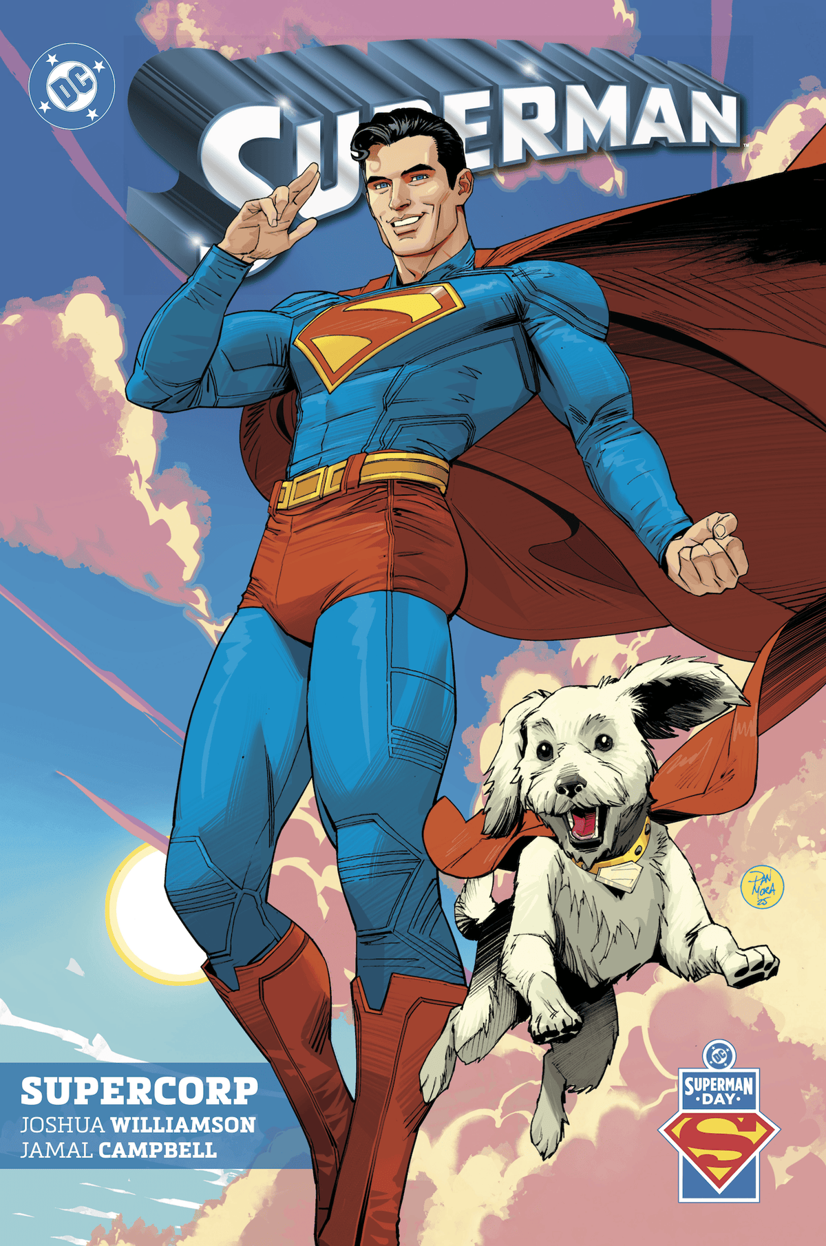 SUPERMAN DAY 2026 - SUPERMAN HC VOL 01 SUPERCORP VARIANT DUST JACKET