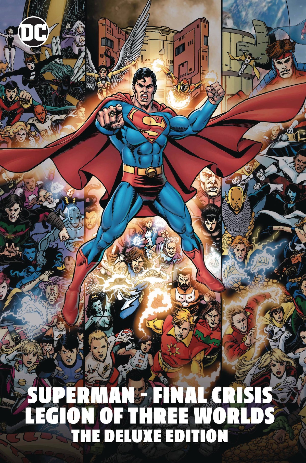SUPERMAN FINAL CRISIS LEGION OF THREE WORLDS DELUXE EDN HC