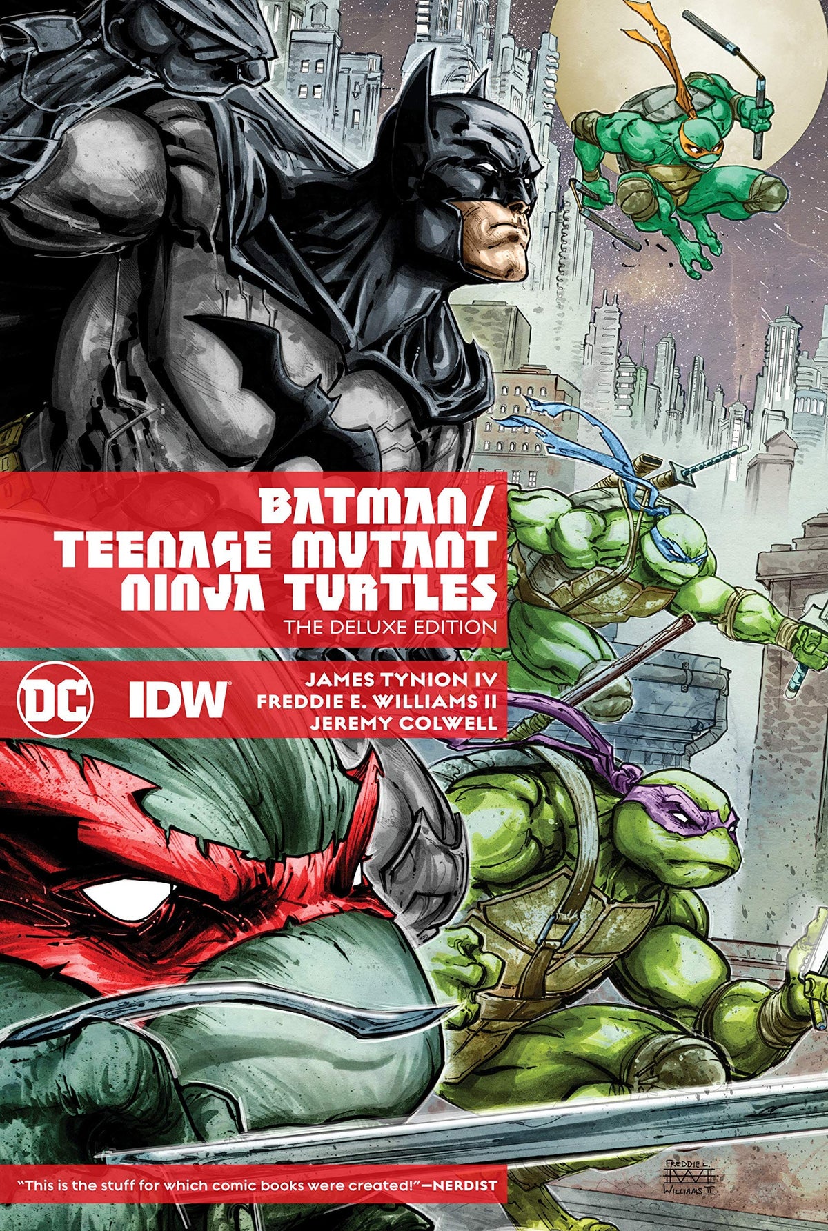 Batman Tmnt Deluxe Edition HC