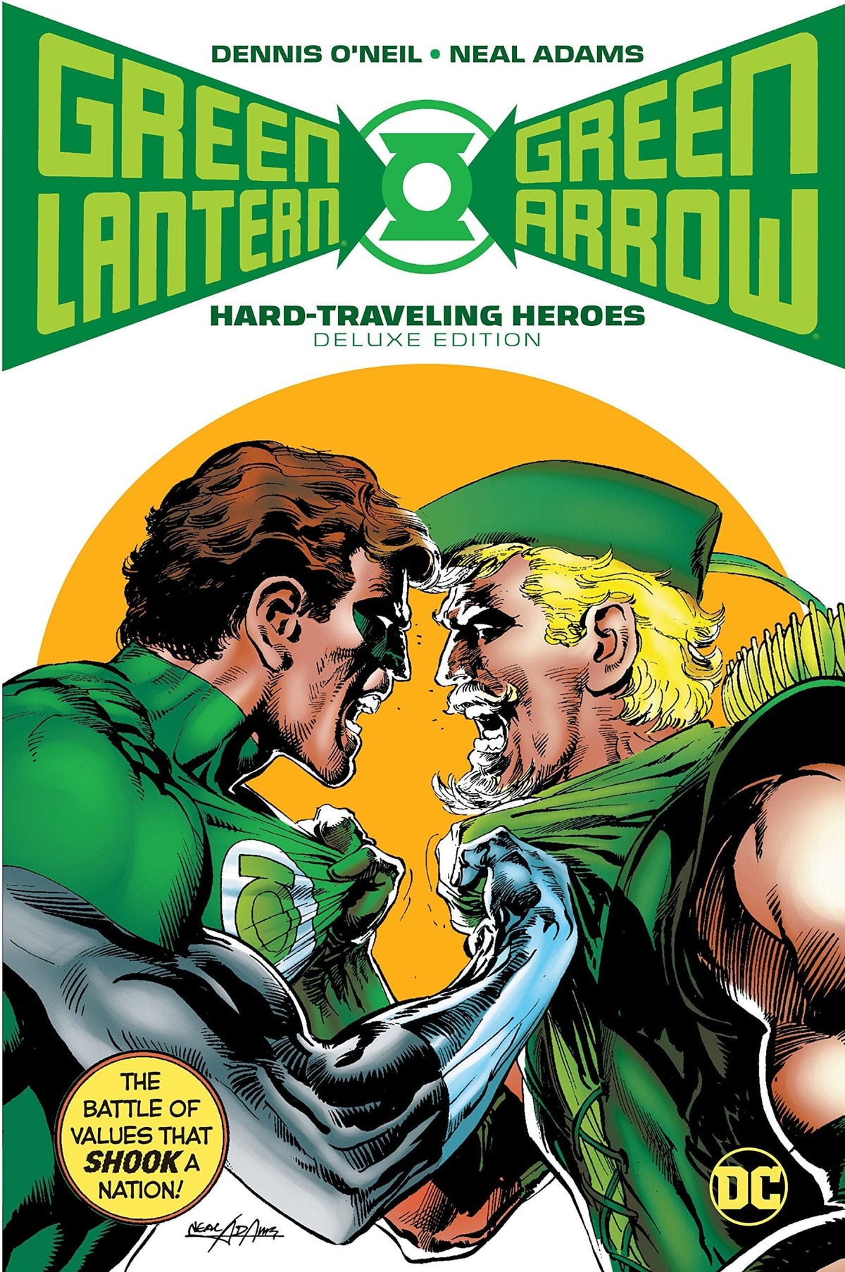 Green Lantern Green Arrow Hard Traveling Heroes Dlx HC