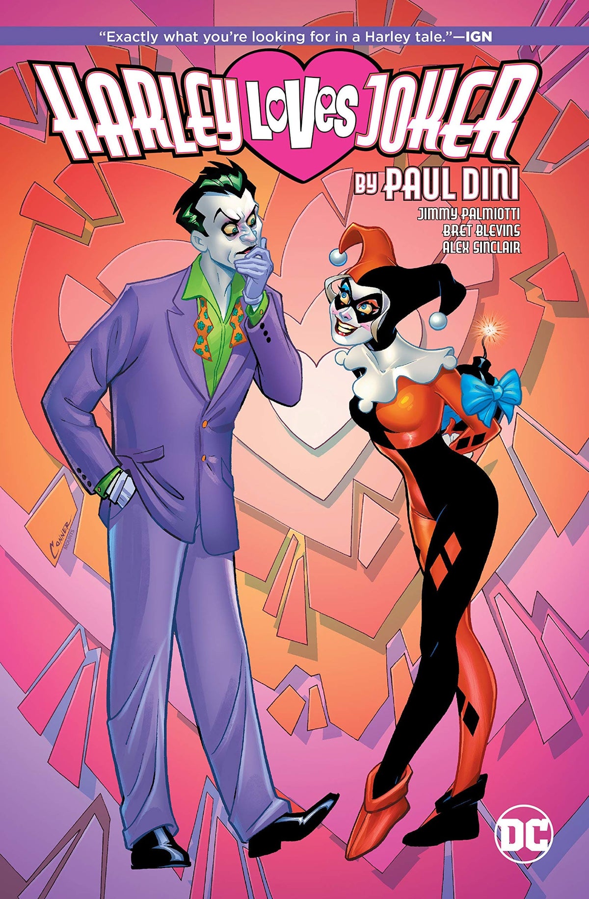Harley Loves Joker By Paul Dini HC