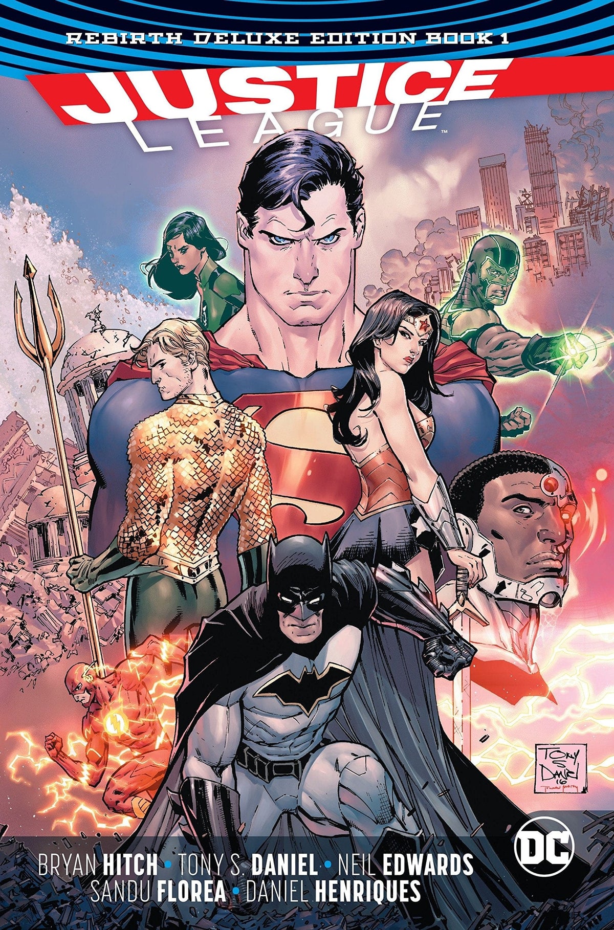 Justice League Rebirth Dlx Coll HC Book 01