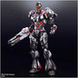 DC Comics Variant 8 Inch Action Figure Play Arts Kai Series - Cyborg (Shelf Wear Packaging)
