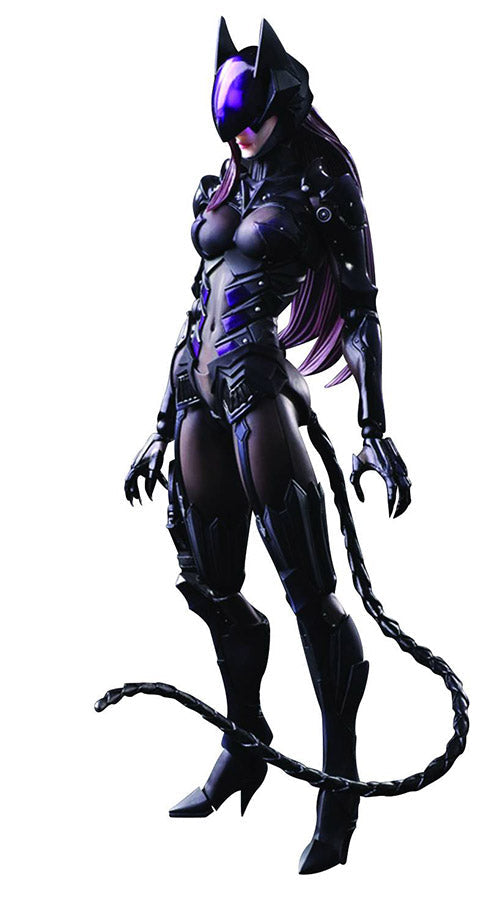 DC Comics Variants 11 Inch Action Figure Play Arts Kai - Catwoman (Sub-Standard Packaging)
