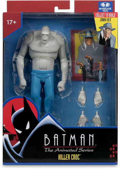 DC Direct Batman The Animated Series 6 Inch Action Figure BAF Jonah Hex Exclusive - Killer Croc (Non Mint Packaging)