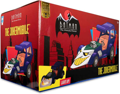 DC Direct Batman The Animated Series 7 Inch Scale Vehicle Figure Exclusive - The Joker Mobile Gold Label
