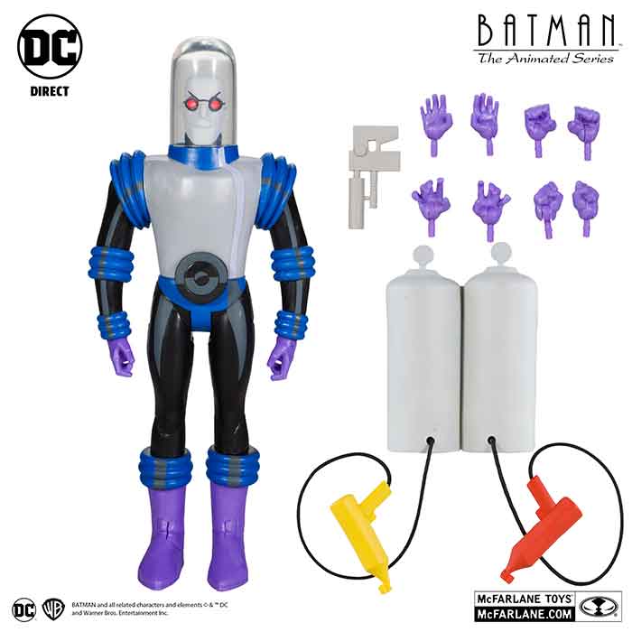 DC Direct Batman The Animated Series 7 Inch Action Figure BAF The Condiment King - Mr. Freeze (Shelf Wear Packaging)