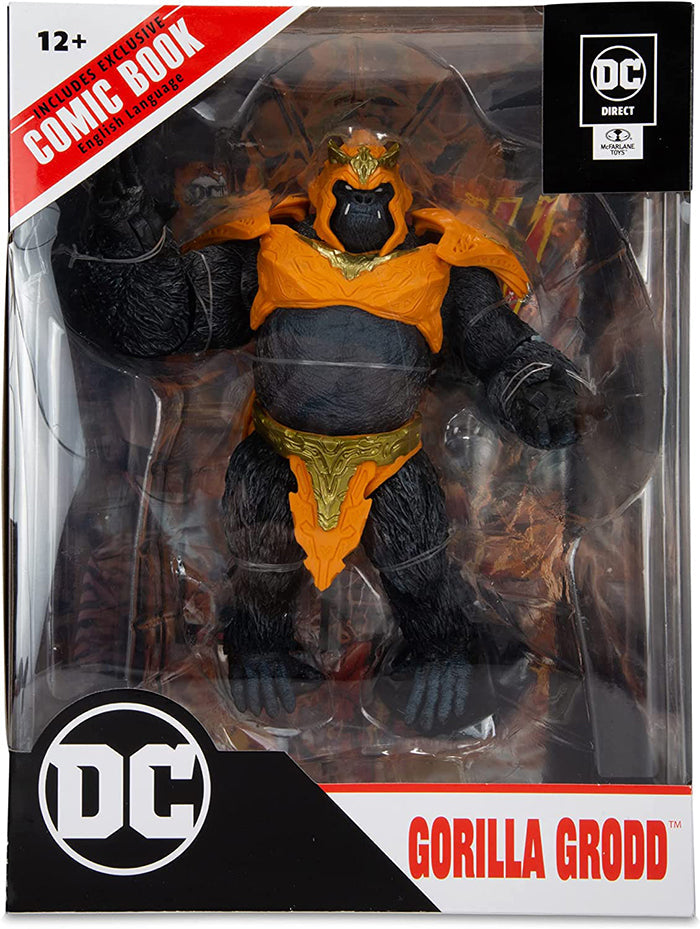 DC Direct Comic 7 Inch Scale Action Figure  Mega Scale - Gorilla Grodd (Sub-Standard Packaging)
