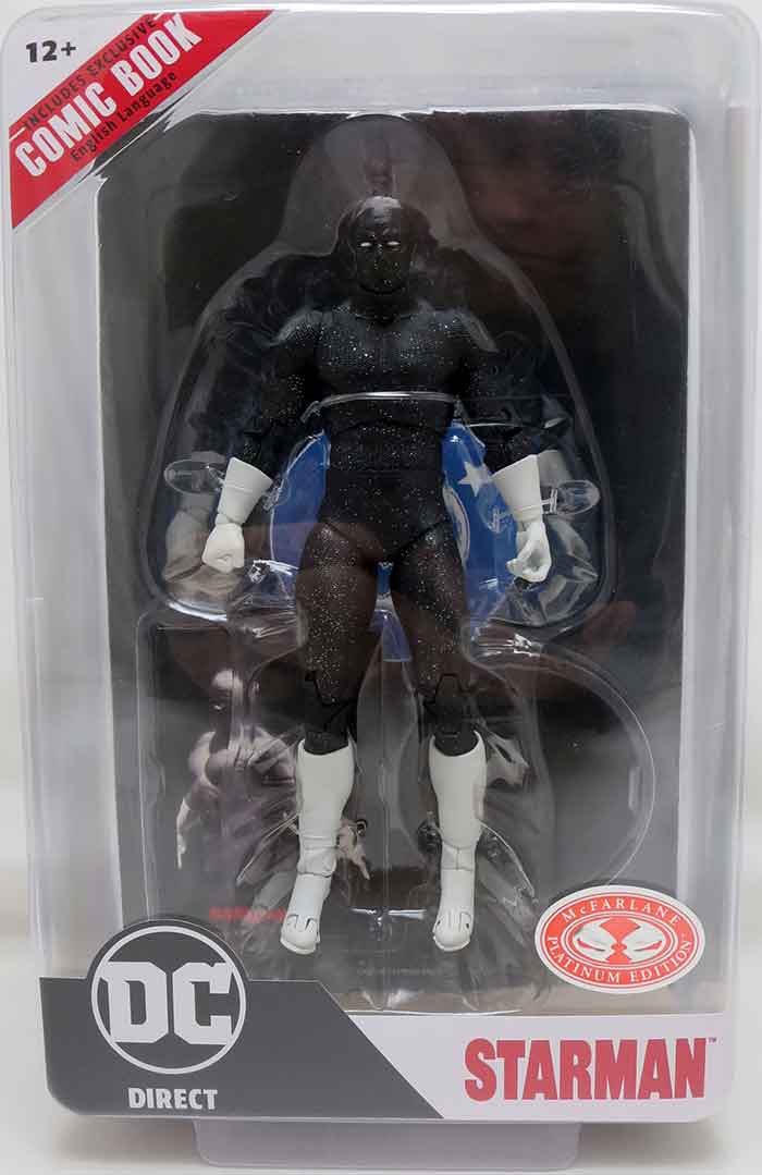 DC Direct Comic 7 Inch Action Figure Wave 8 Exclusive - Starman Red Platinum