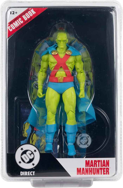 DC Direct Page Punchers Justice League 7 Inch Action Figure - Martian Manhunter #77