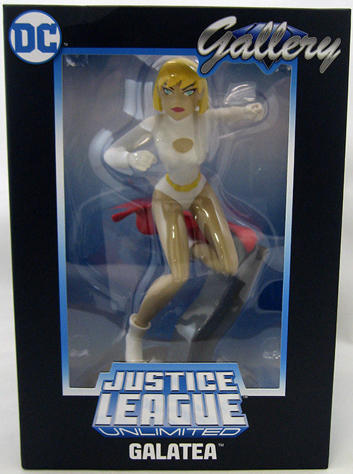 DC Gallery 9 Inch Statue Figure 9 Inch Justice League Animated - Power Girl (Shelf Wear Packaging)
