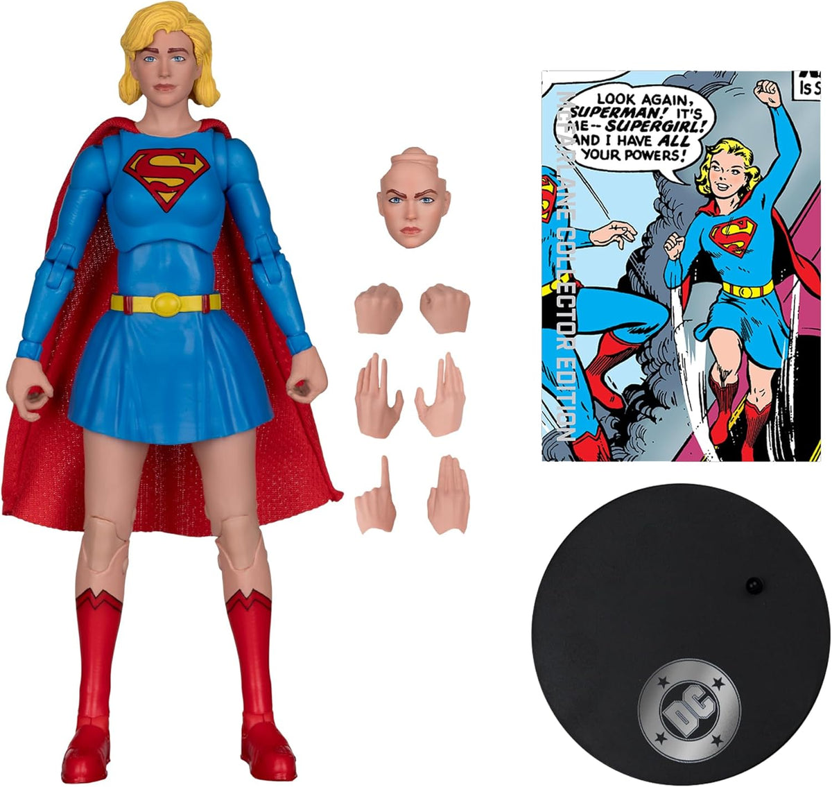 DC Multiverse Action Comics 7 Inch Action Figure Collector Edition - Supergirl
