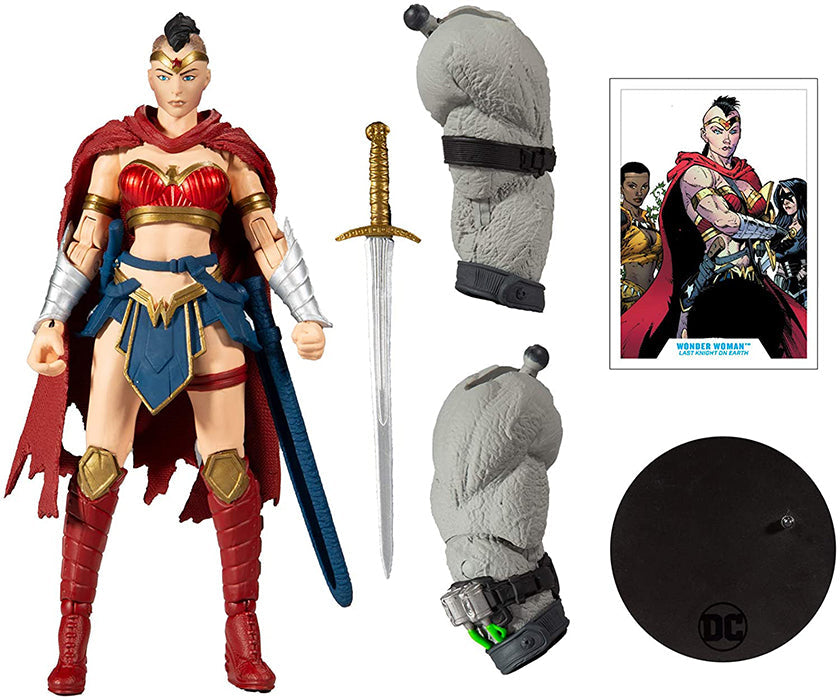 DC Multiverse 7 Inch Action Figure BAF Bane - Wonder Woman (Sub-Standard Packaging)