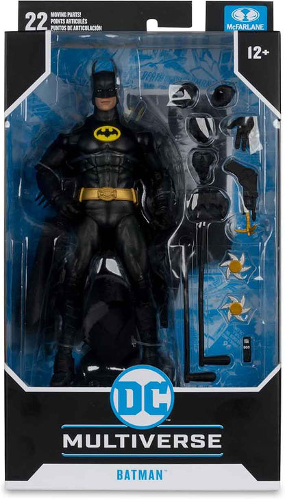 DC Multiverse Batman 1989 7 Inch Action Figure - Batman (Shelf Wear Packaging)