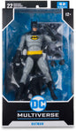 DC Multiverse Batman Knightfall 7 Inch Action Figure - Batman (Black & Grey) (Shelf Wear Packaging)