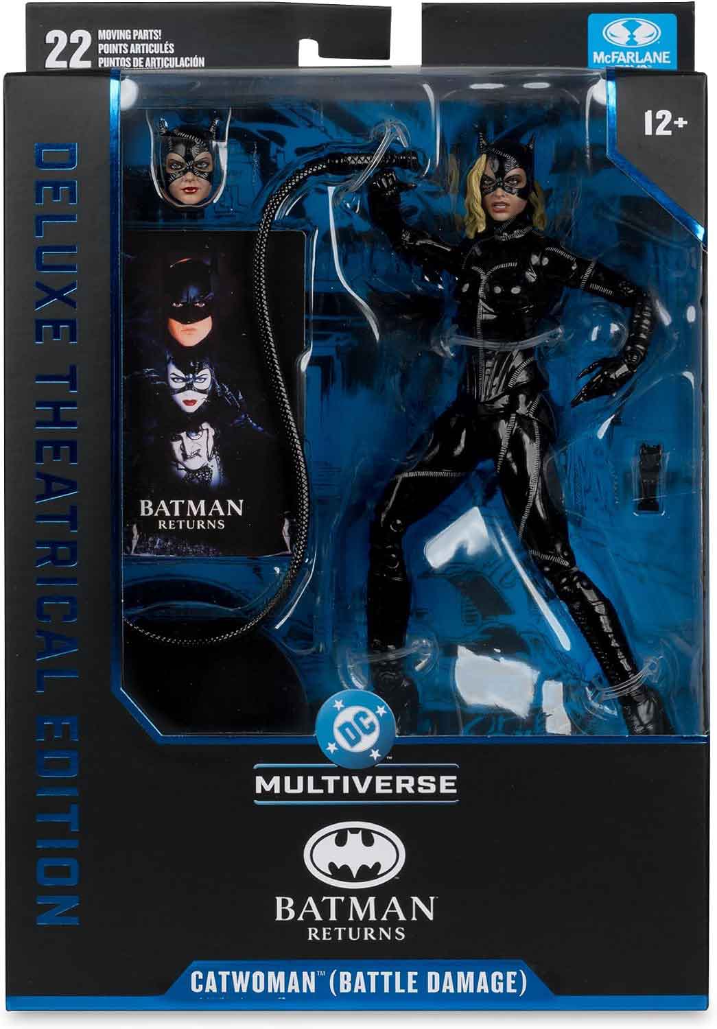 DC Multiverse Batman Returns 7 Inch Action Figure Theatrical Deluxe - Battle Damaged Catwoman