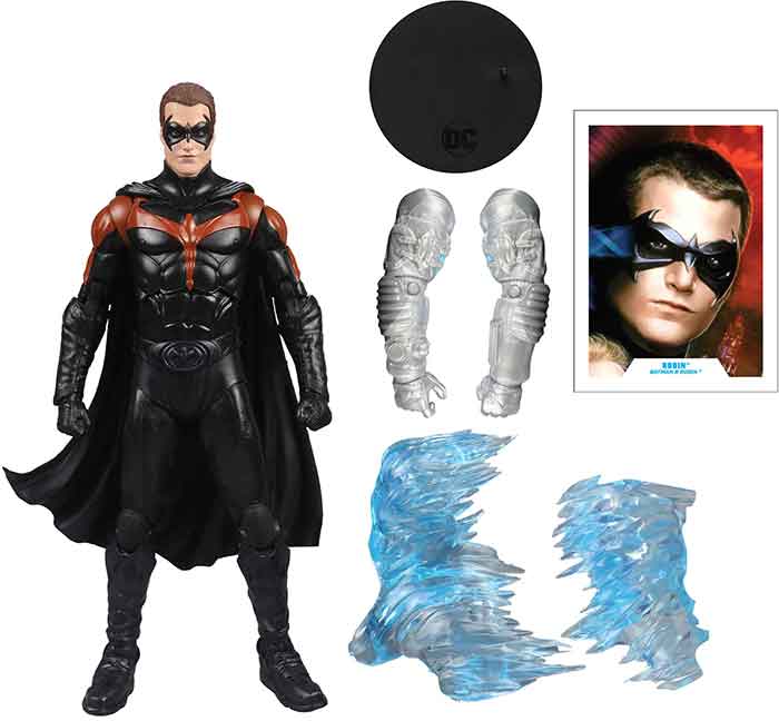 DC Multiverse Batman & Robin 7 Inch Action Figure BAF Mr. Freeze - Robin (Sub-Standard Packaging)