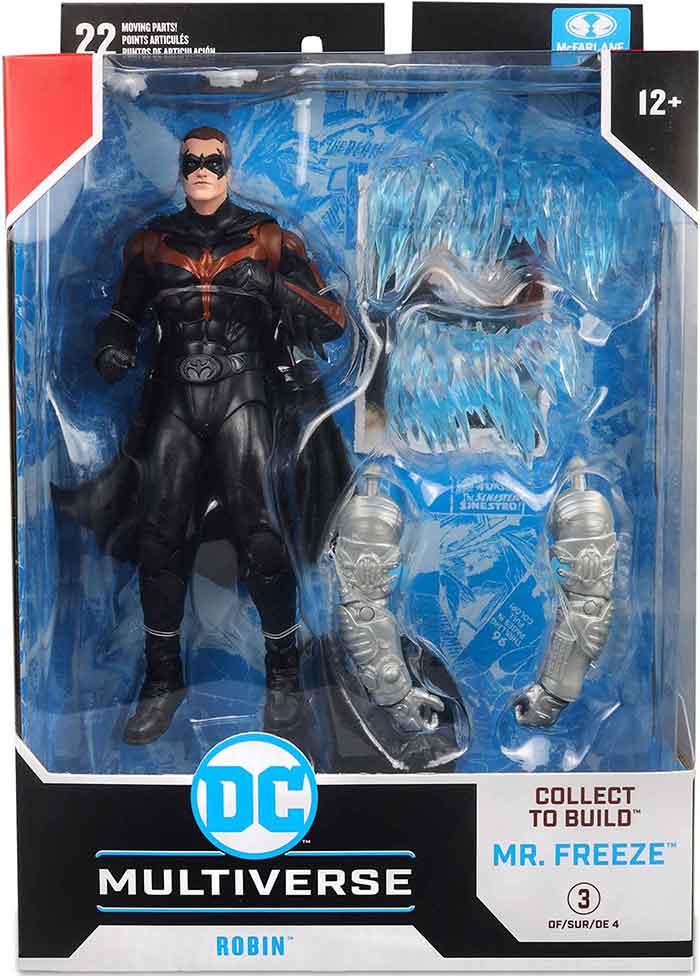 DC Multiverse Batman & Robin 7 Inch Action Figure BAF Mr. Freeze - Robin (Sub-Standard Packaging)