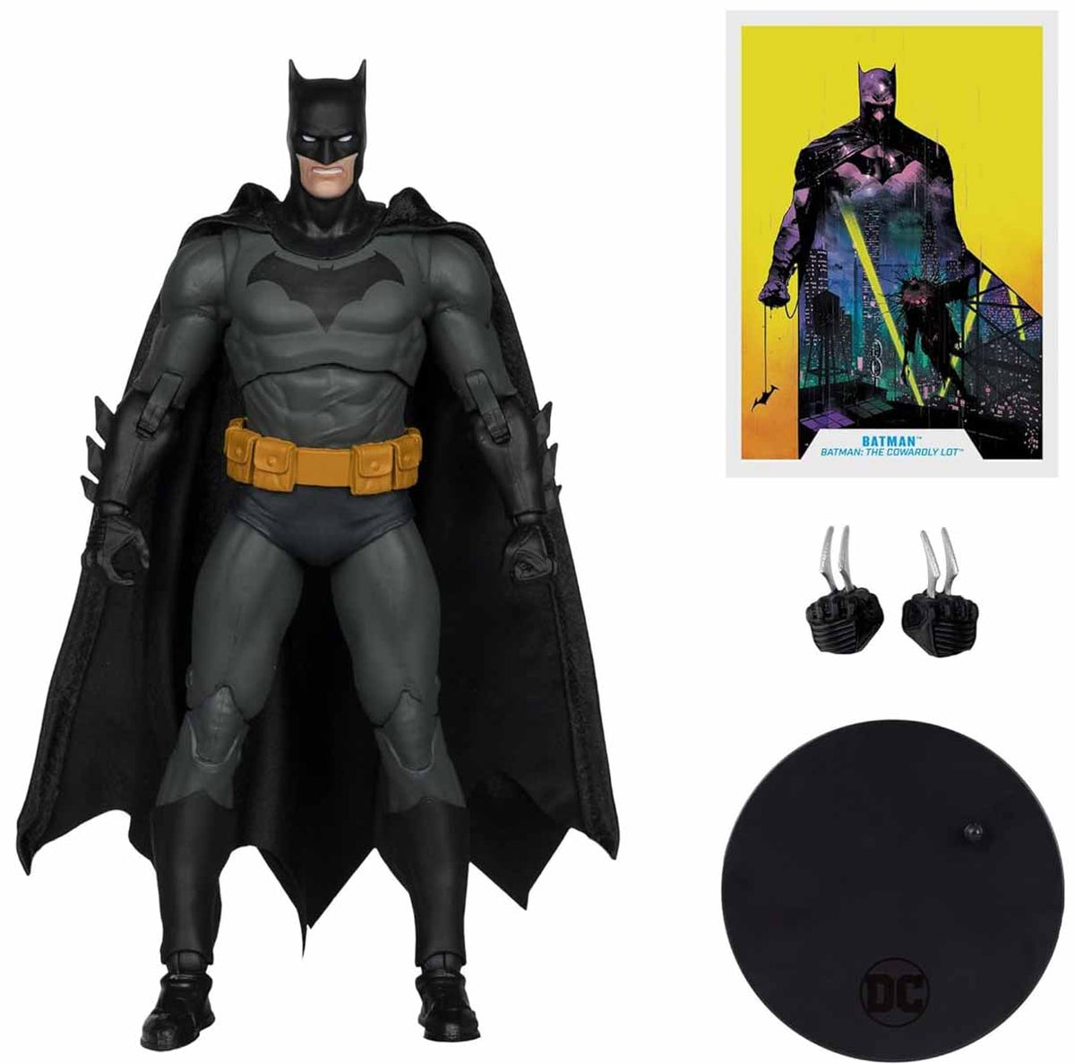 DC Multiverse Batman The Cowardly Lot 7 Inch Action Figure Exclusive - Batman Red Platinum