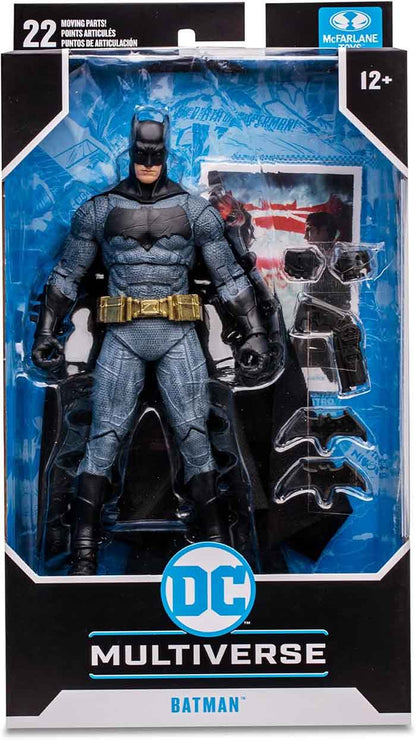 DC Multiverse Batman V Superman Dawn Of Justice 7 Inch Action Figure - Batman (Ben Affleck) (Sub-Standard Packaging)