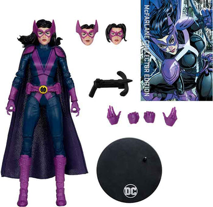 DC Multiverse Collector Edition 7 Inch Action Figure New 52 Exclusive - Huntress Platinum (Sub-Standard Packaging)