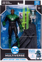 DC Multiverse Comic 7 Inch Action Figure Endless Winter BAF Frost King - John Stewart (Damaged Packaging)