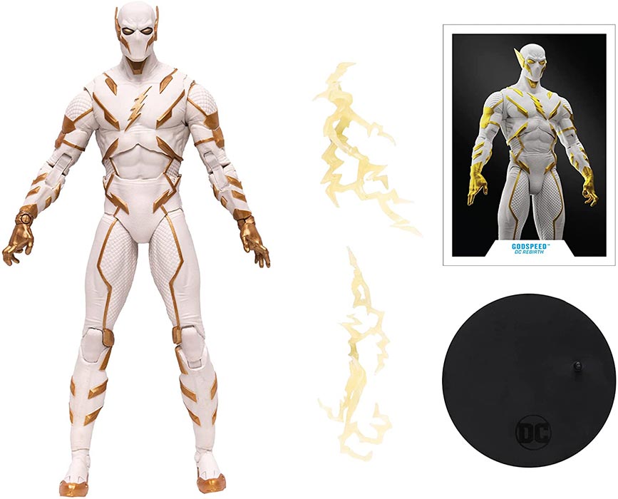 DC Multiverse Comic 7 Inch Action Figure - Godspeed