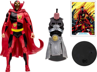 DC Multiverse Crisis On Infinite Earths 7 Inch Action Figure BAF The Monitor Exclusive - Psycho Pirate Gold Label (Sub-Standard Packaging)