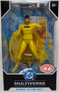 DC Multiverse Detective Comics 7 Inch Action Figure Exclusive - Batman Yellow Suit Red Platinum
