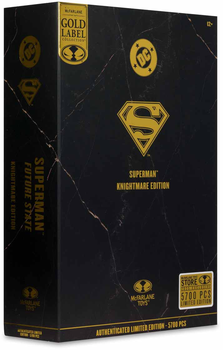 DC Multiverse Future State 7 Inch Action Figure Exclusive - Superman Knightmare Edition Gold Label