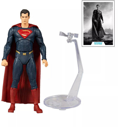 DC Multiverse Justice League 2021 7 Inch Action Figure - Superman Red & Blue Suit