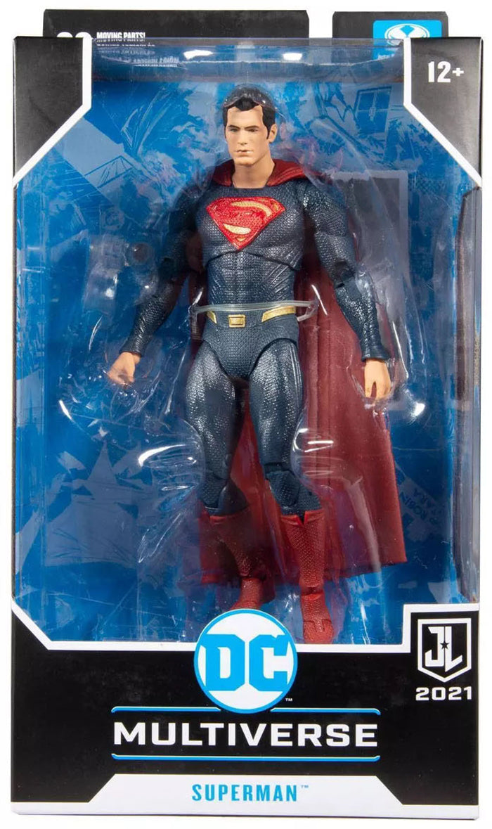 DC Multiverse Justice League 2021 7 Inch Action Figure - Superman Red & Blue Suit