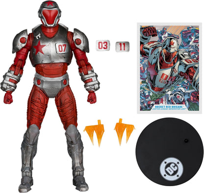 DC Multiverse Justice League Generation Lost 7 Inch Action Figure - Rocket Red Brigade