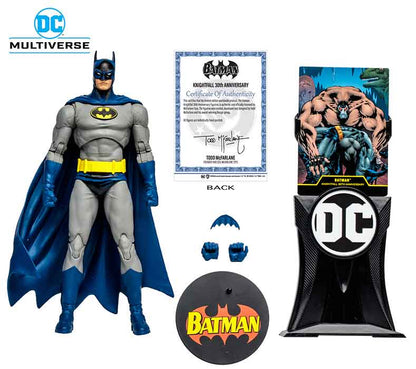 DC Multiverse Knightfall 30th Anniversary 7 Inch Action Figure SDCC Exclusive - Knightfall Batman Gold Label