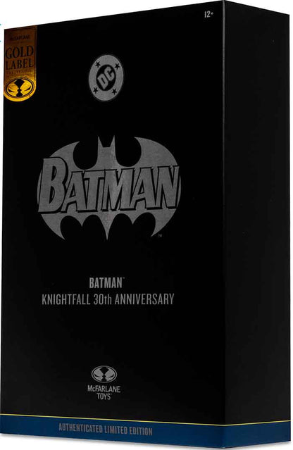 DC Multiverse Knightfall 30th Anniversary 7 Inch Action Figure SDCC Exclusive - Knightfall Batman Gold Label