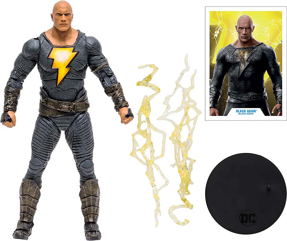 DC Multiverse Movie 7 Inch Action Figure Black Adam - Black Adam Hero Costume (Sub-Standard Packaging)