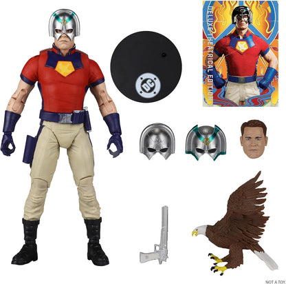 DC Multiverse Peacemaker 7 Inch Action Figure Deluxe Theatrical Edition - Peacemaker (Sub-Standard Packaging)