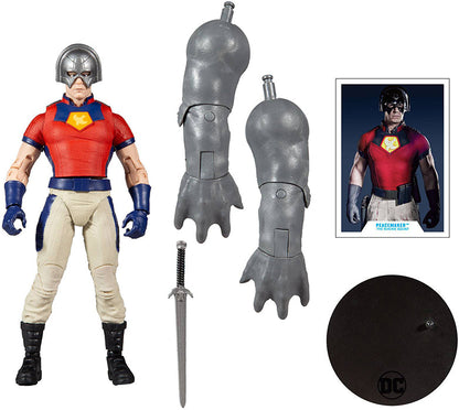 DC Multiverse Suicide Squad 7 Inch Action Figure BAF King Shark - Peacemaker Masked (Sub-Standard Packaging)