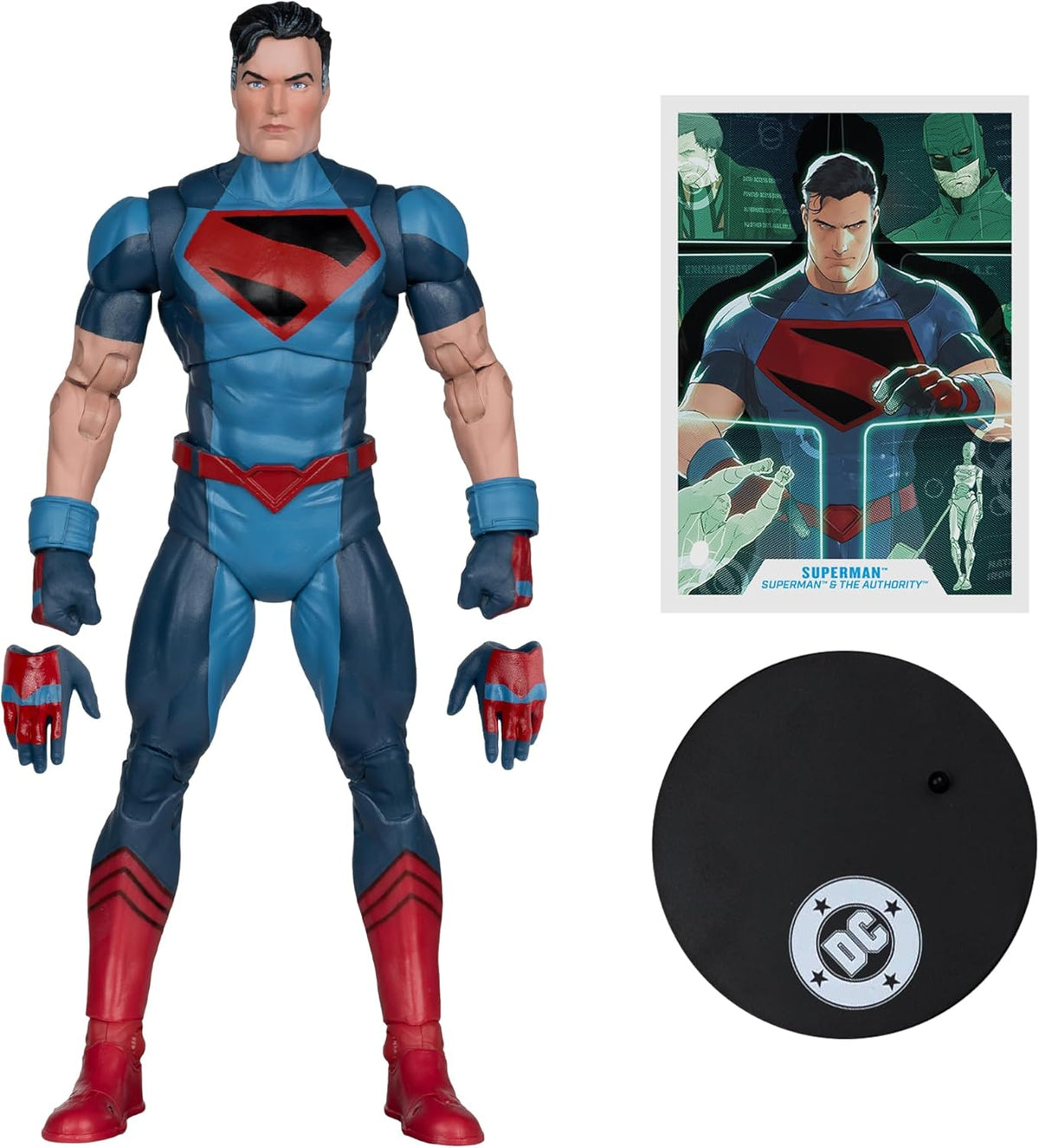 DC Multiverse Superman & The Authority 7 Inch Action Figure - Superman