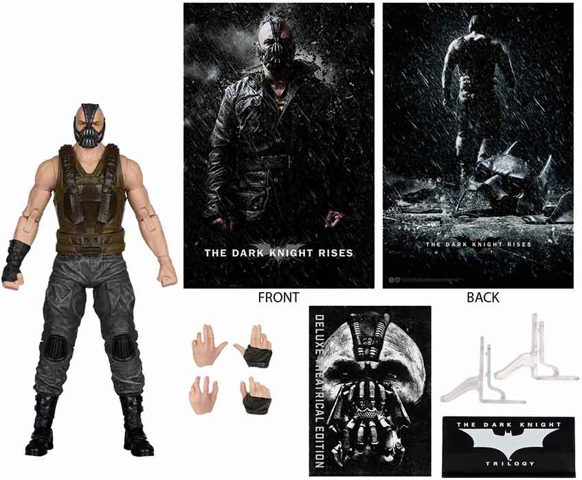 DC Multiverse The Dark Knight Rises 7 Inch Action Figure Theatrical Edition - Bane