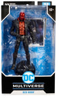 DC Multiverse 7 Inch Action Figure Three Jokers - Red Hood (Sub-Standard Packaging)
