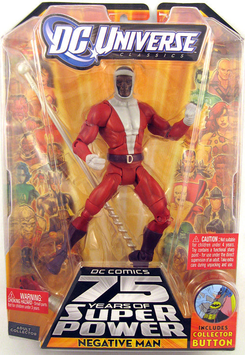 Dc Universe 6 Inch Action Figure Series 13 - Unbandaged Negative Man (Shelf Wear Packaging)