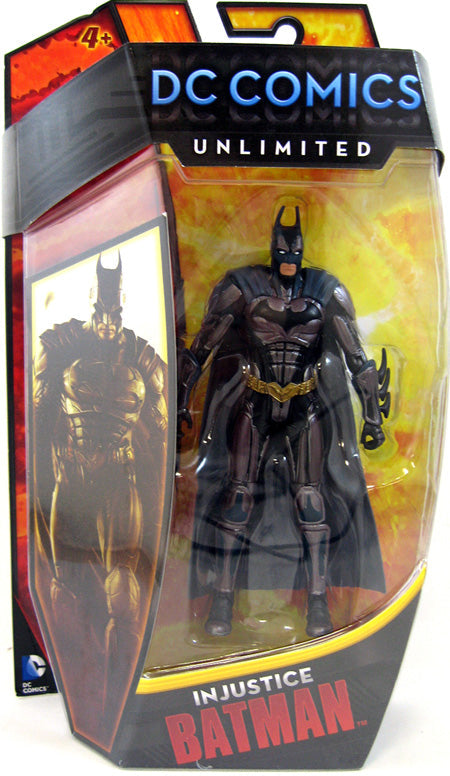 DC Unlimited 6 Inch Action Figure Series 2 - Injustice Batman (Purple) (Shelf Wear Packaging)