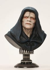 DIAMOND SELECT: STAR WARS LEGENDS - ROTJ EMPEROR PALPATINE (IN 3D) 1/2 SCALE BUST