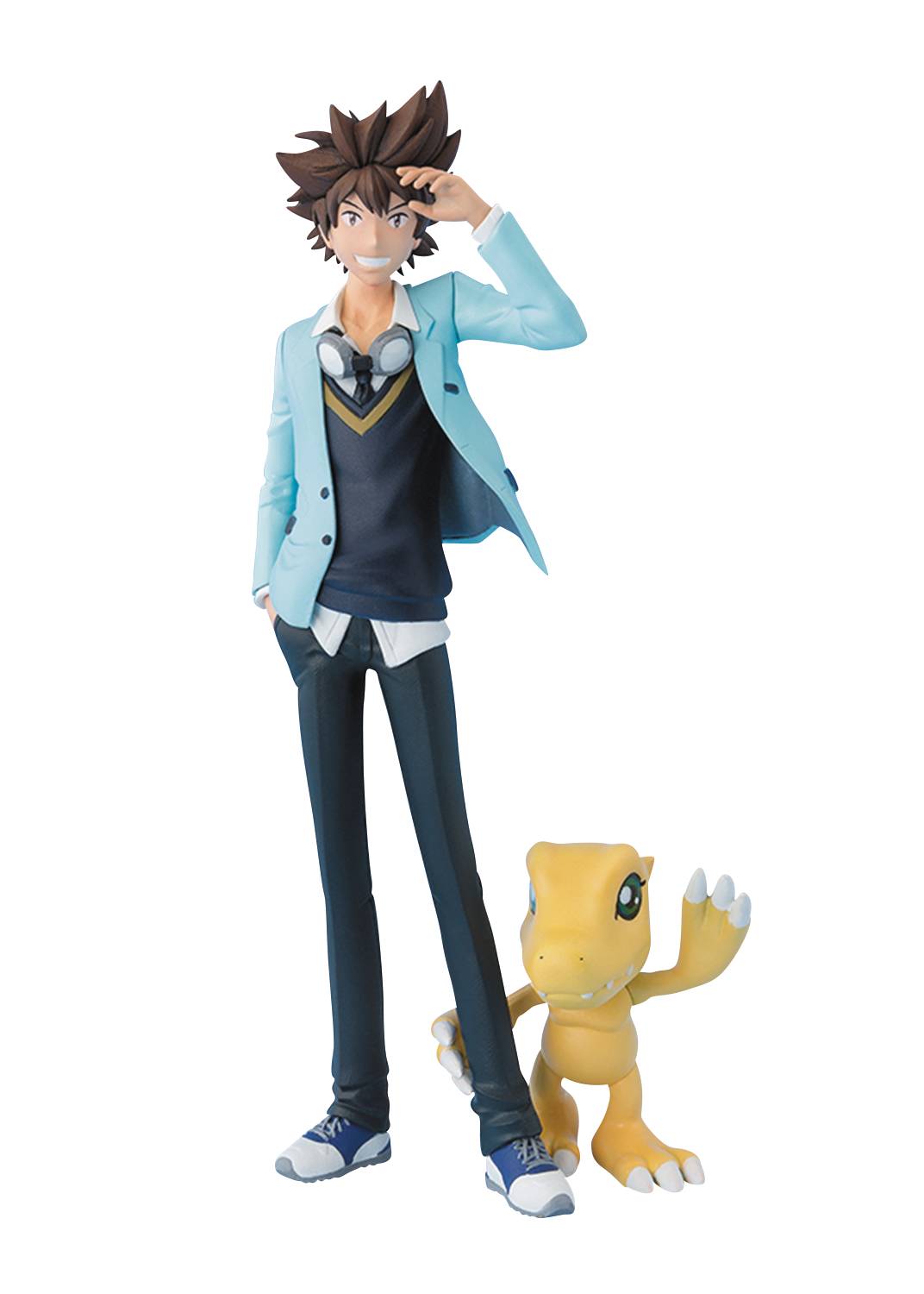 Digimon Adventures 6 Inch Static Figure Figuarts Zero - Taichi & Agumon